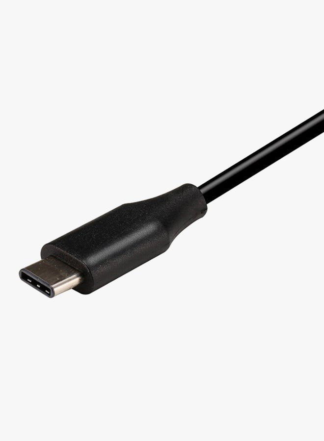 كابل محول أو تي جي من Type-C إلى USB 3.0 أسود - Image 3